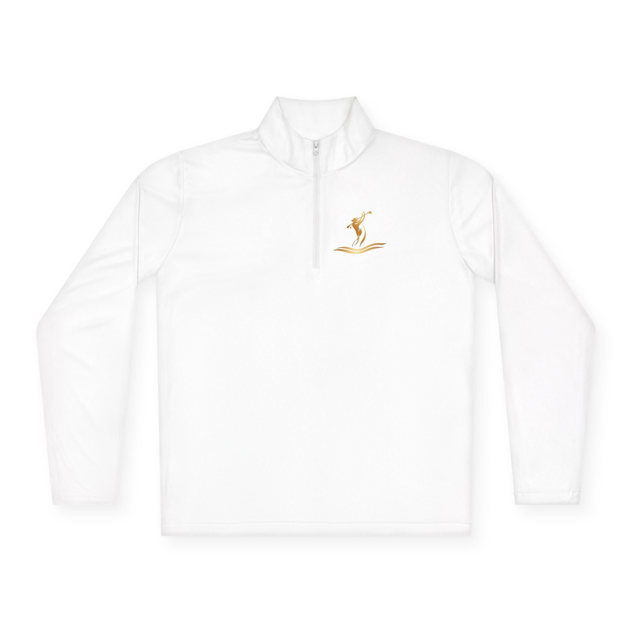 Gold Siren Swing Logo Quarter-Zip Pullover