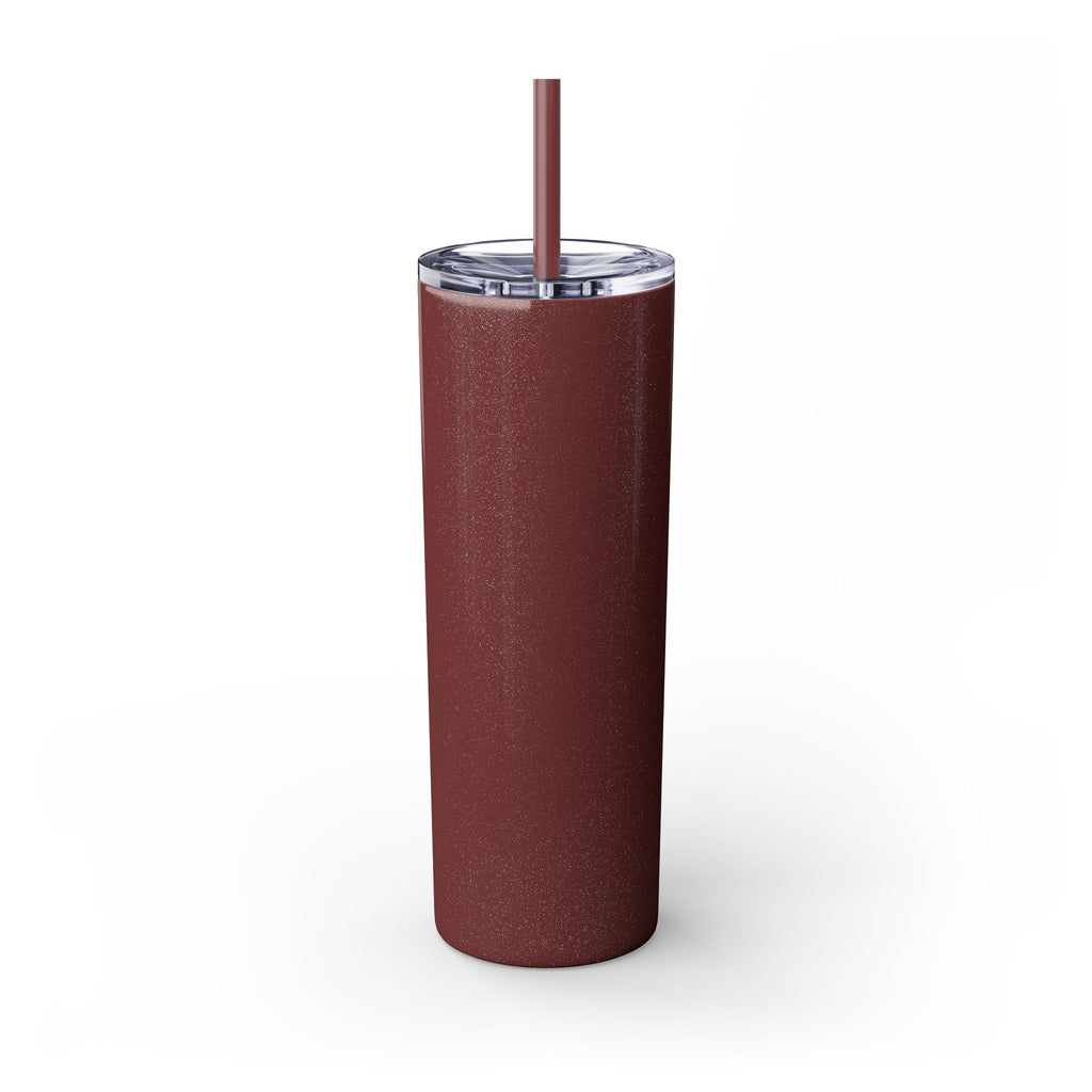 Skinny Golf Tumbler with Straw 20oz — 'Golf Made Easy'