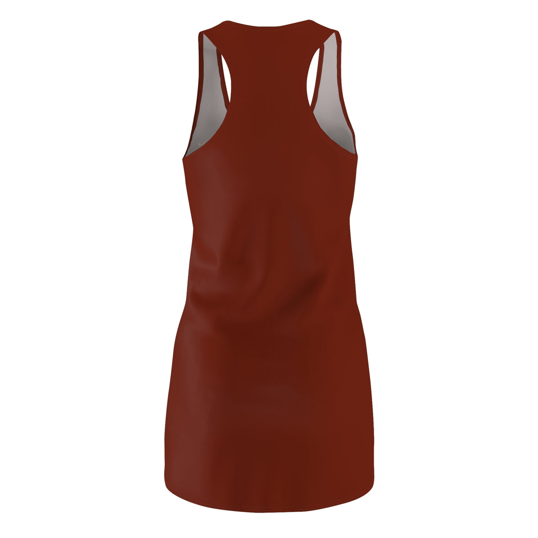 Customizable Maroon Athletic Dress