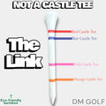 Pemium 70mm Bamboo Golf Tee With Multi-Color Height Indicators-30 Pack