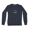 Women's Golf Crew Sweatshirt, True Navy