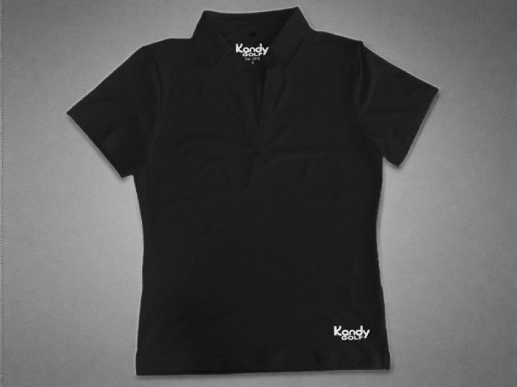 Black and White Breathable Polos