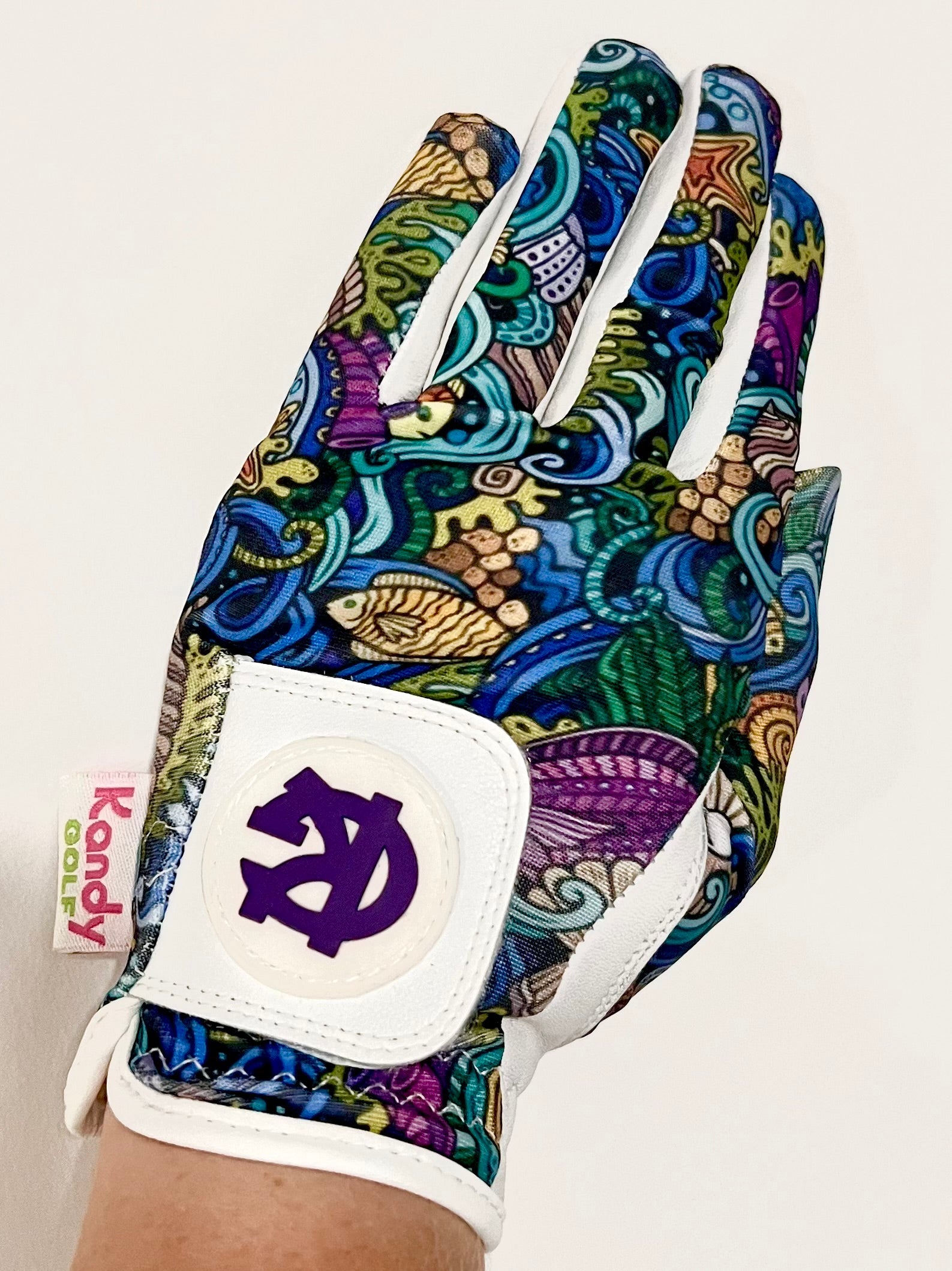 Patterned Women's Golf Gloves