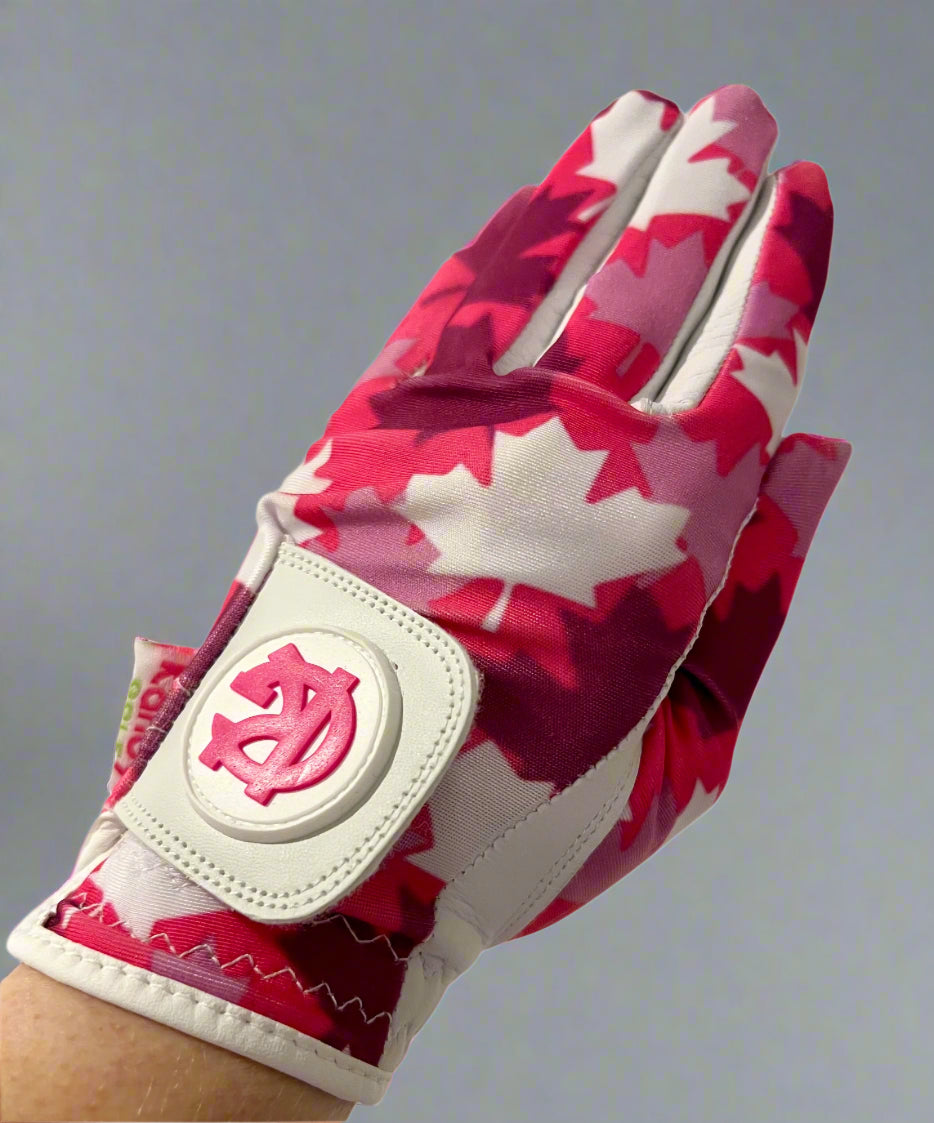 Patterned Women's Golf Gloves